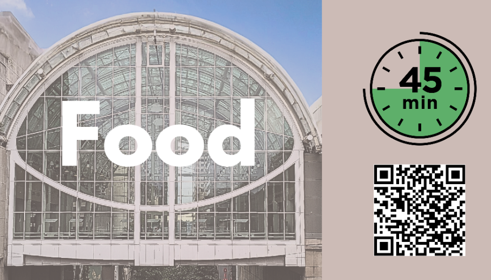 A glass building with a qr code AI-generated content may be
incorrect.